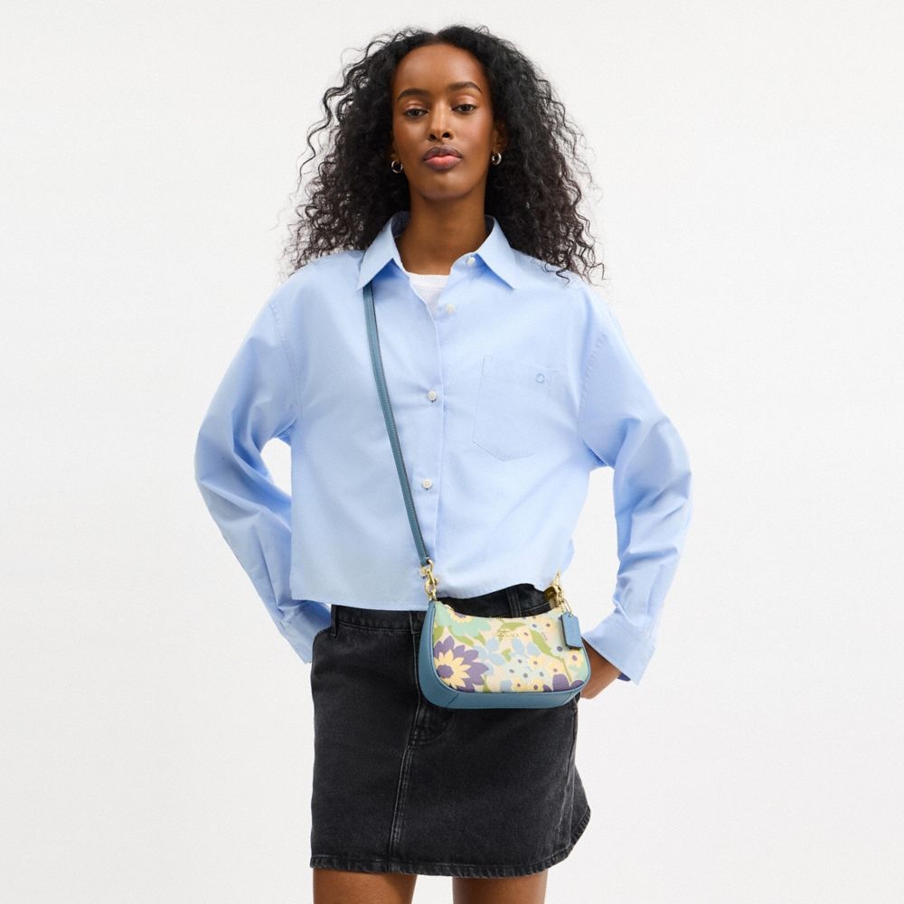 Coach Outlet Teri Mini Crossbody Bag With Floral Print - Preorder