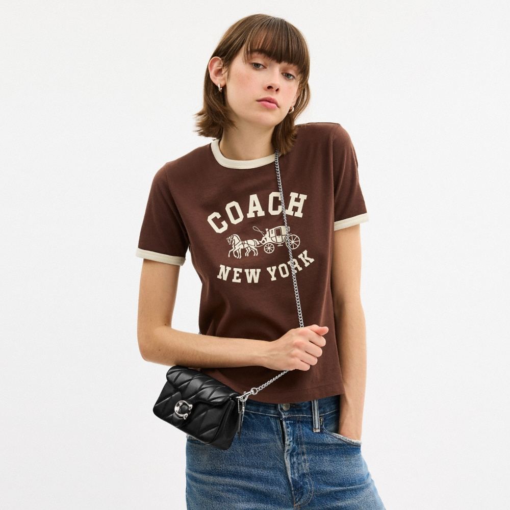 Coach Outlet Tabby Chain Crossbody Bag 19 With Quilting - Preorder