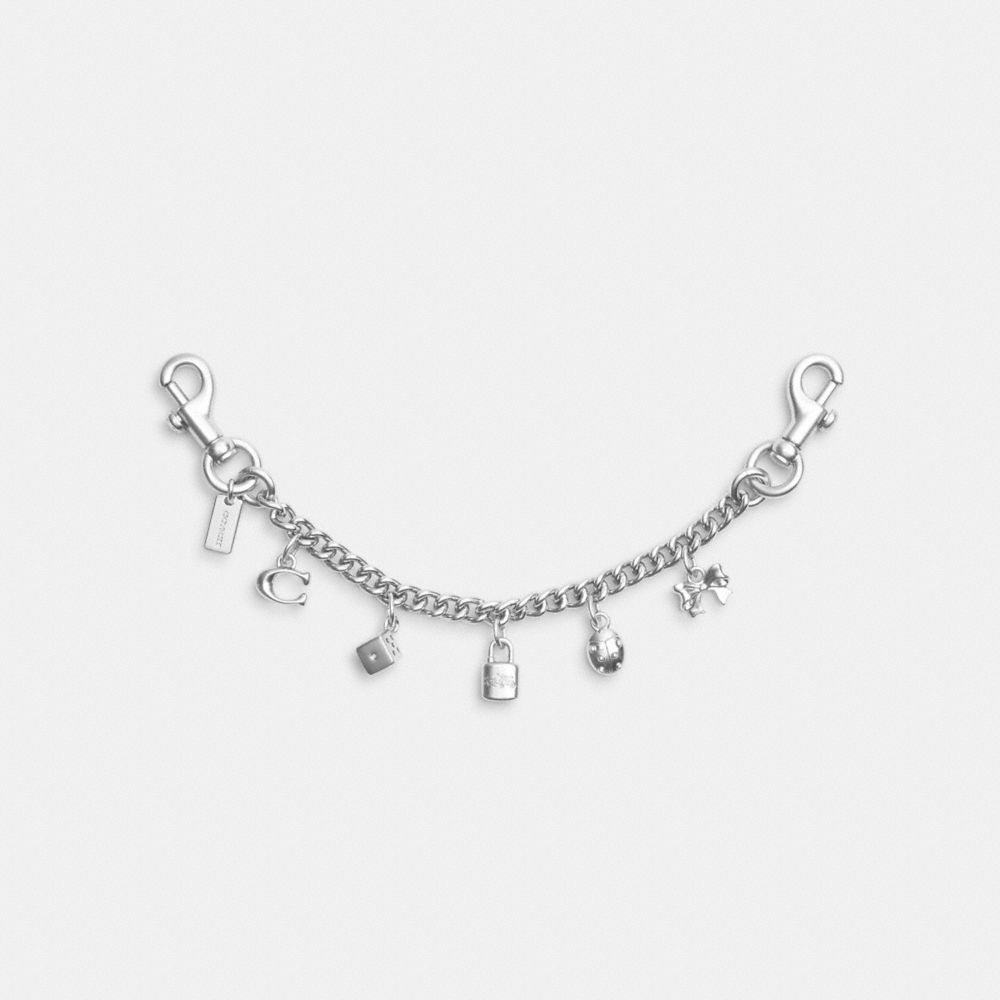 Coach Outlet Silver Swagger Chain With Charms - Preorder