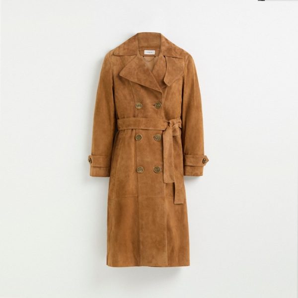 Coach Restored Suede Trench Coat - Preorder