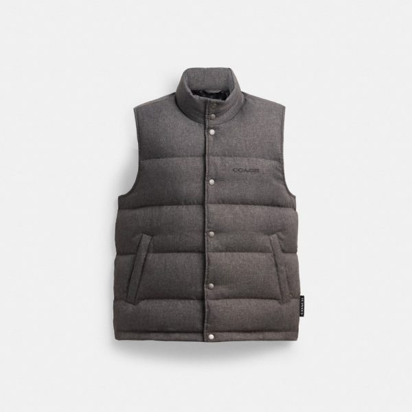 Coach Outlet Solid Down Vest - Preorder