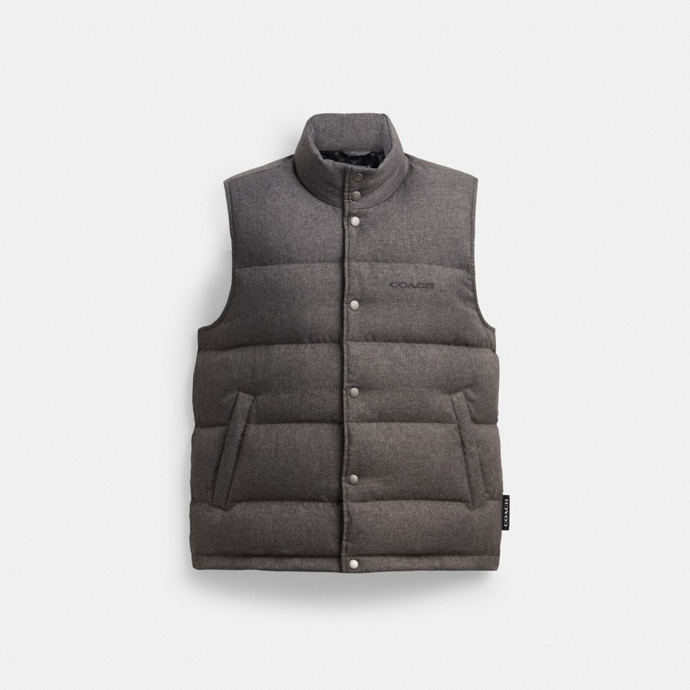 Coach Outlet Solid Down Vest - Preorder