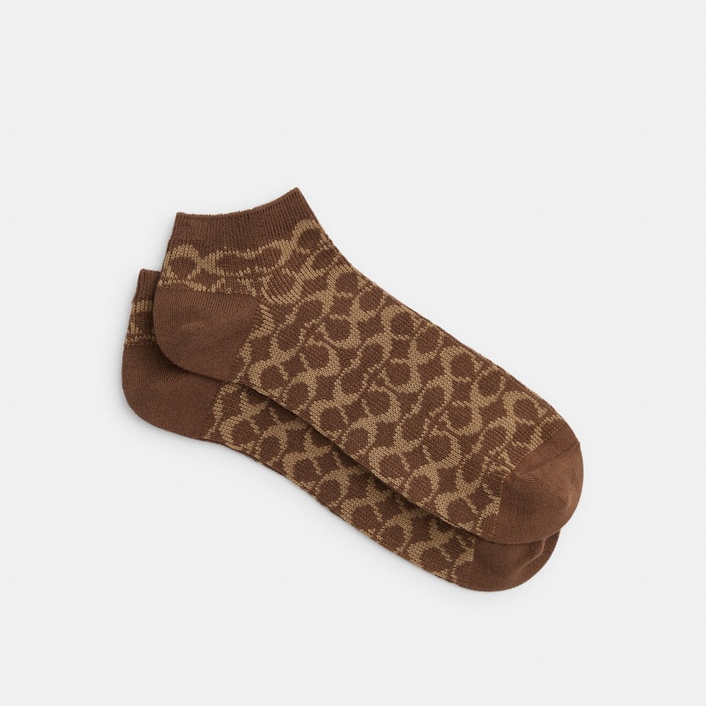Coach Outlet Signature Ankle Socks - Preorder