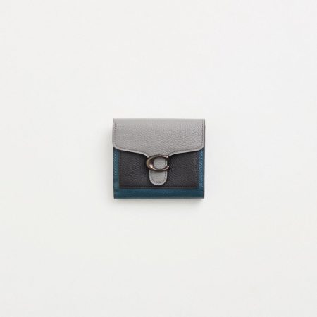 Coach Restored Tabby Small Wallet In Colorblock - Preorder — Pewter/Heather Grey Multi