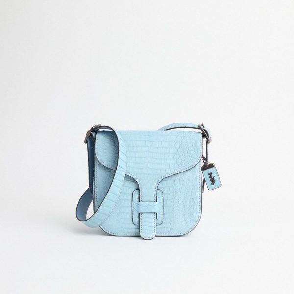 Coach Restored Courier Bag In Crocodile - Preorder