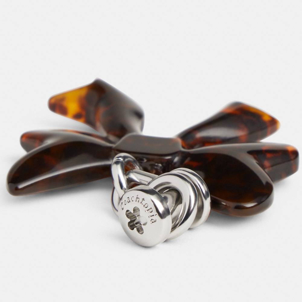 Coach Outlet Bow Bag Charm With Screwback - Preorder