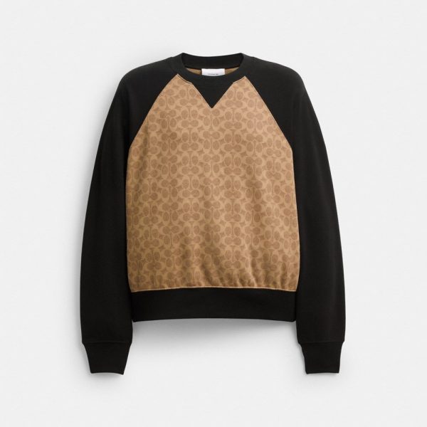 Coach Outlet Signature Crewneck Sweatshirt - Preorder