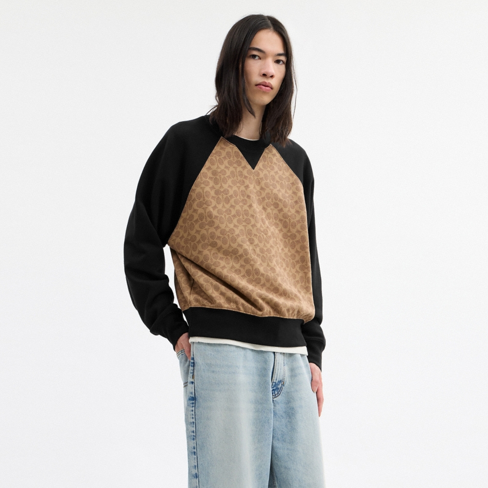 Coach Outlet Signature Crewneck Sweatshirt - Preorder