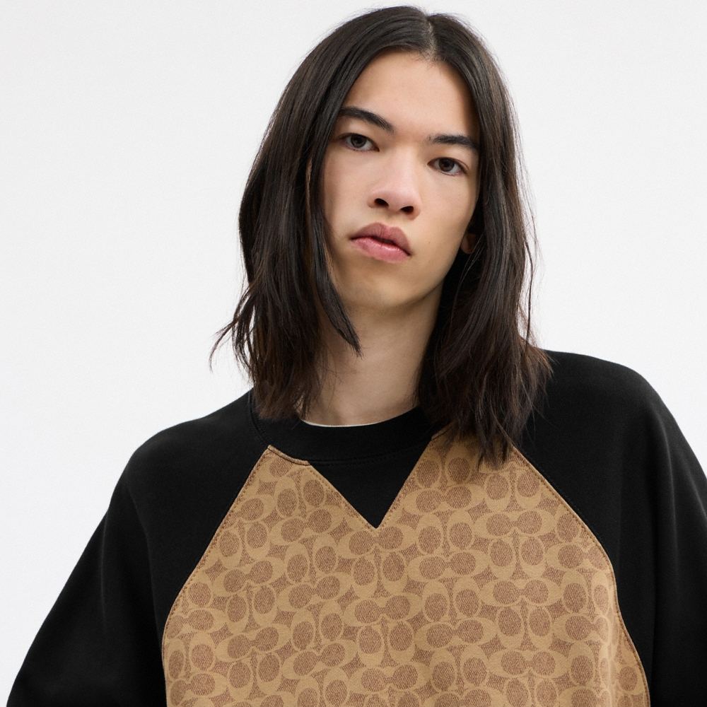 Coach Outlet Signature Crewneck Sweatshirt - Preorder