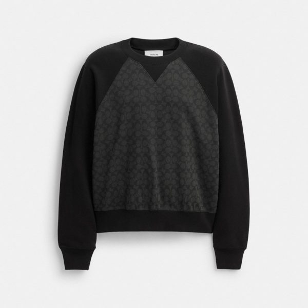 Coach Outlet Signature Crewneck Sweatshirt - Preorder