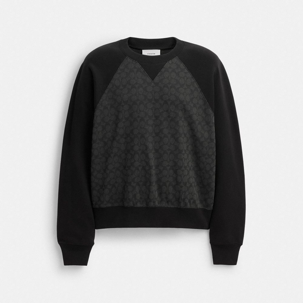 Coach Outlet Signature Crewneck Sweatshirt - Preorder