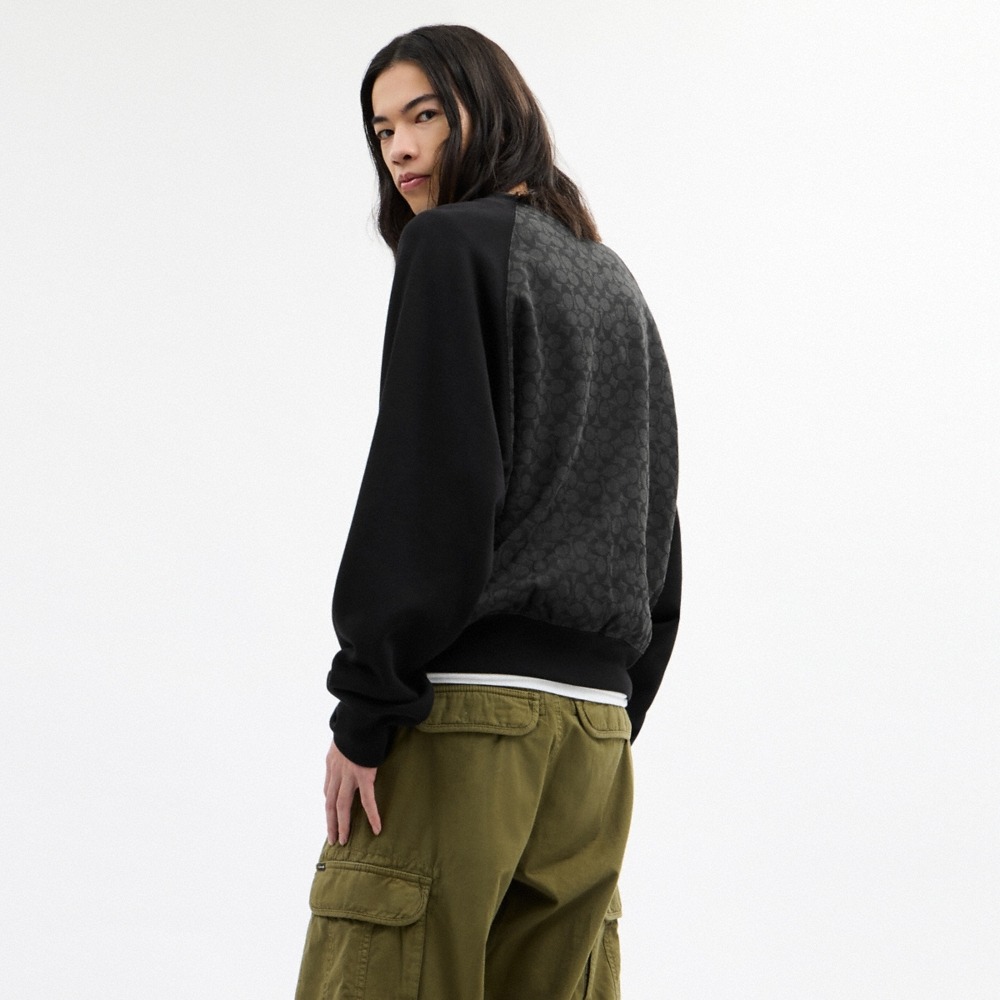 Coach Outlet Signature Crewneck Sweatshirt - Preorder