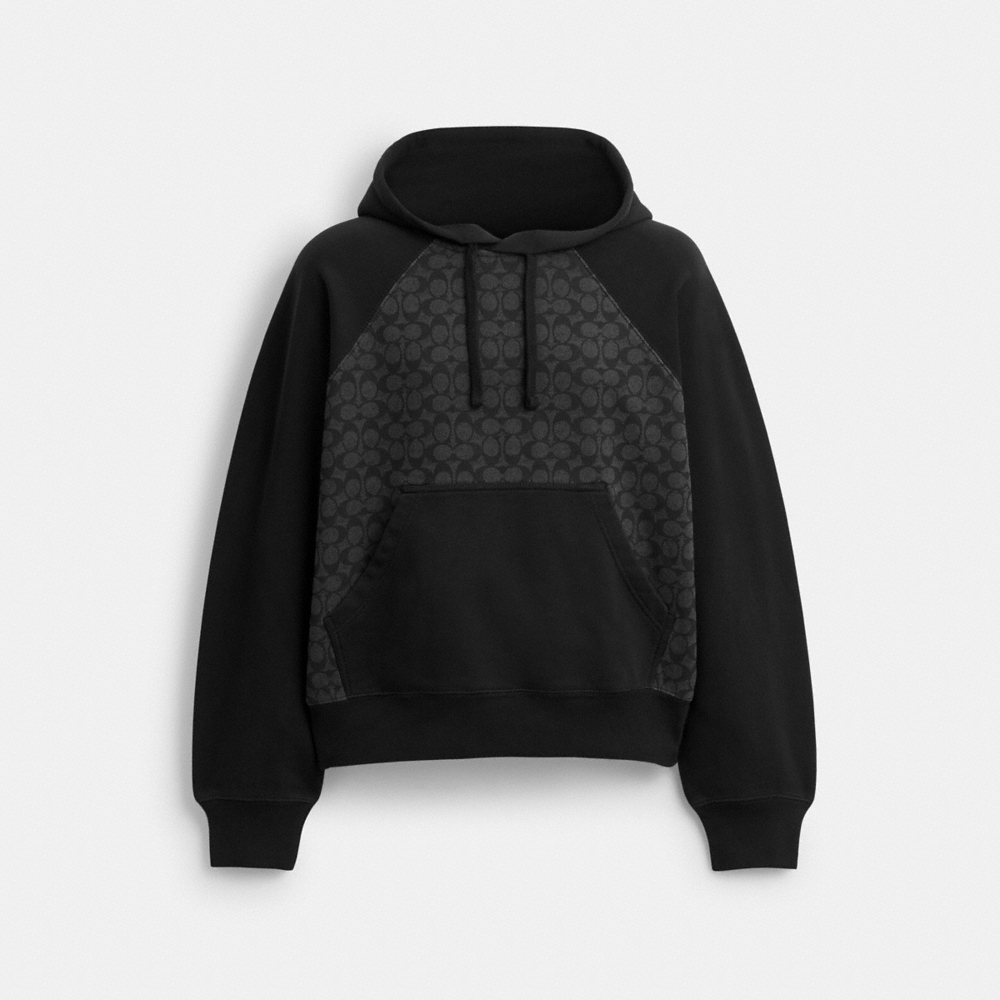 Coach Outlet Signature Hoodie In Organic Cotton - Preorder