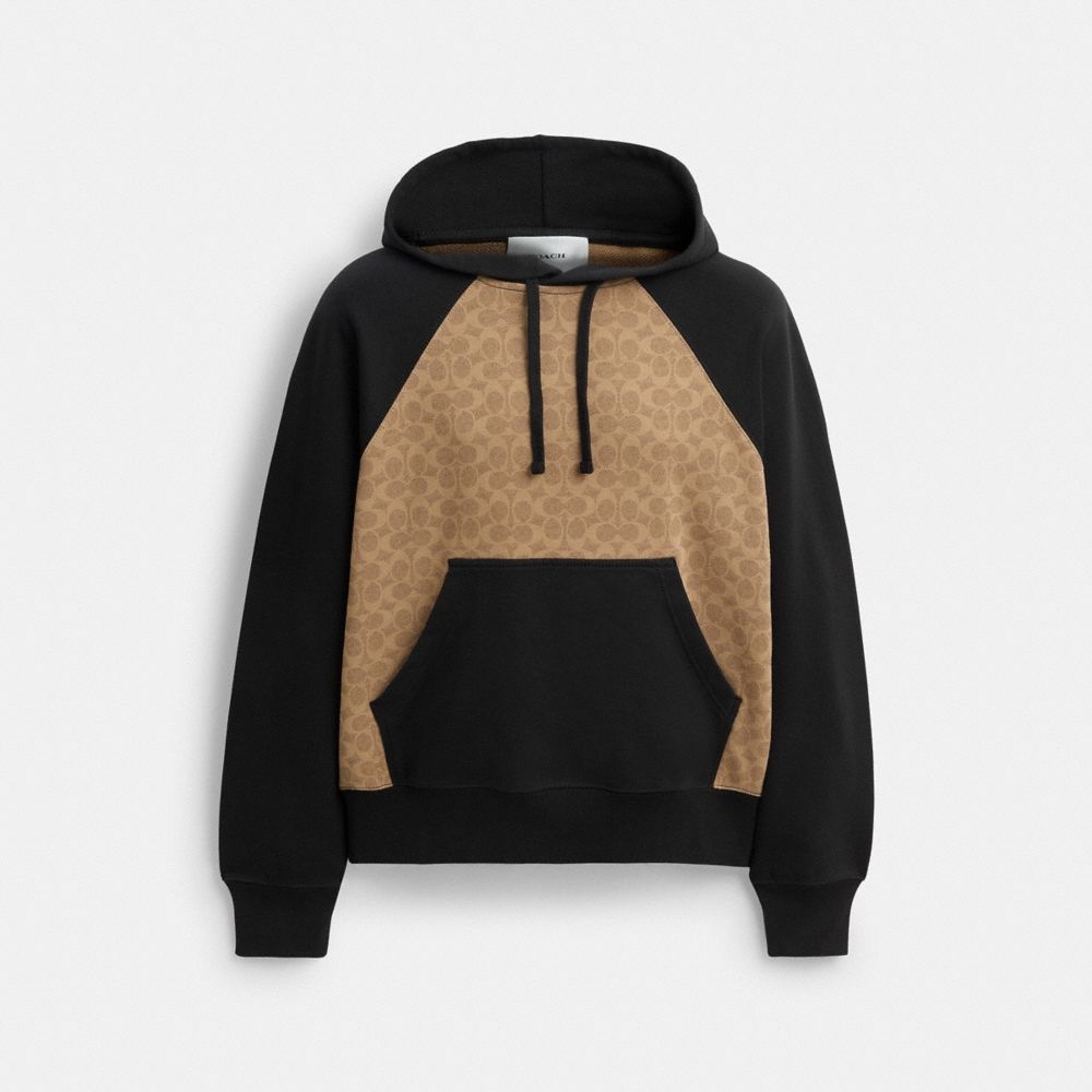 Coach Outlet Signature Hoodie In Organic Cotton - Preorder
