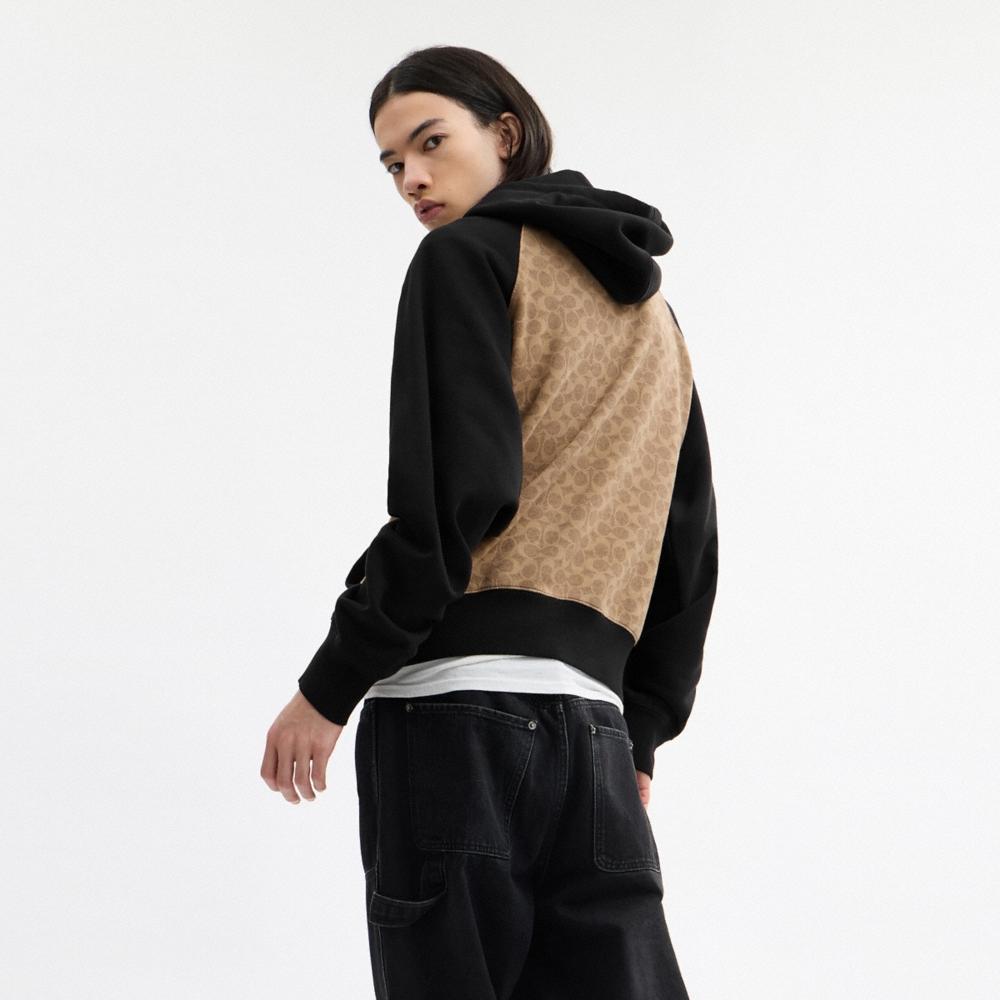Coach Outlet Signature Hoodie In Organic Cotton - Preorder