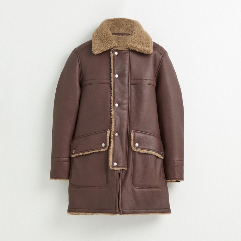 Coach Restored Reversible Shearling Coat - Preorder