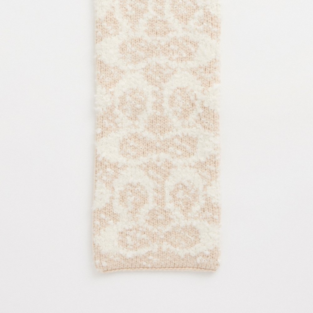 Coach Restored Signature Cashmere Scarf - Preorder