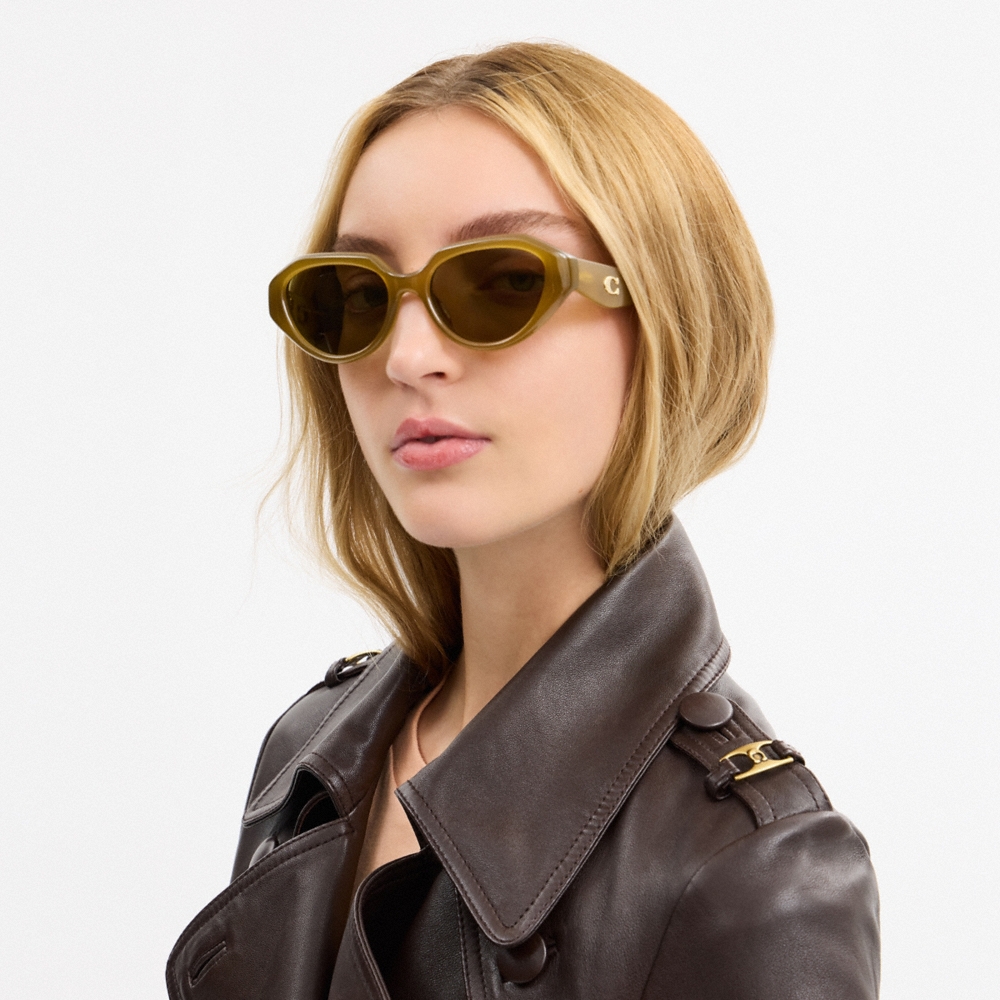 Coach C Hardware Geometric Sunglasses - Preorder