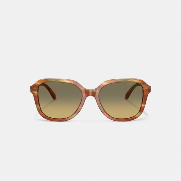 Coach Oval Square Sunglasses - Preorder