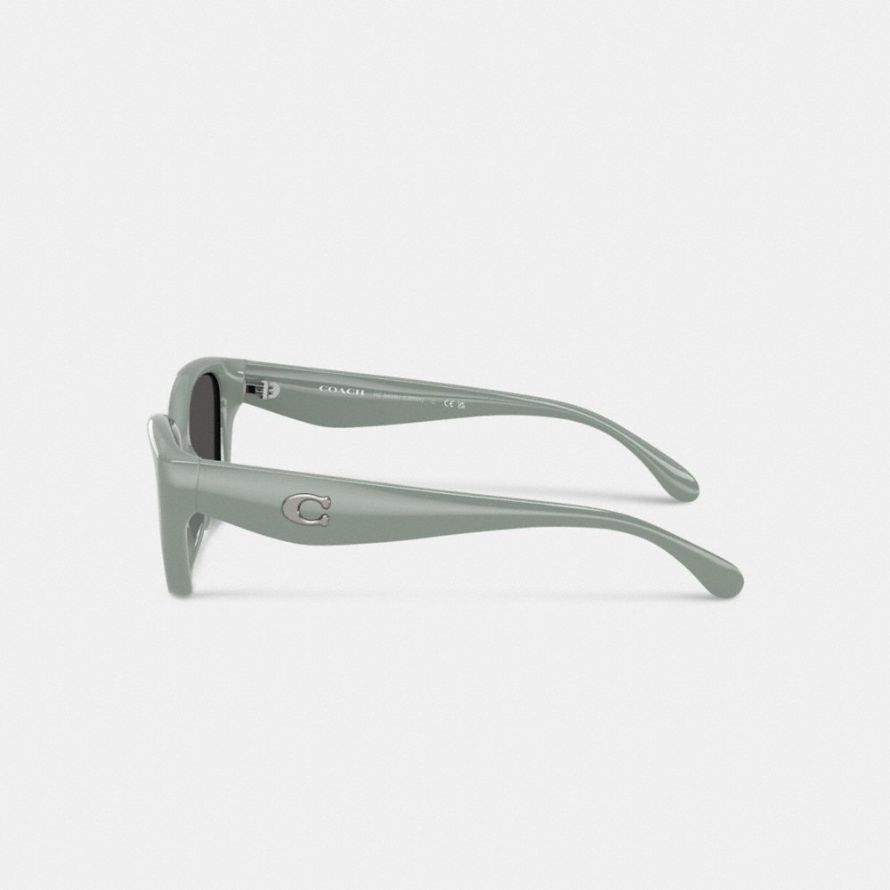 Coach Outlet C Hardware Square Cat Eye Sunglasses - Preorder