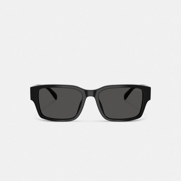 Coach Maxi Sculpted C Narrow Square Sunglasses - Preorder