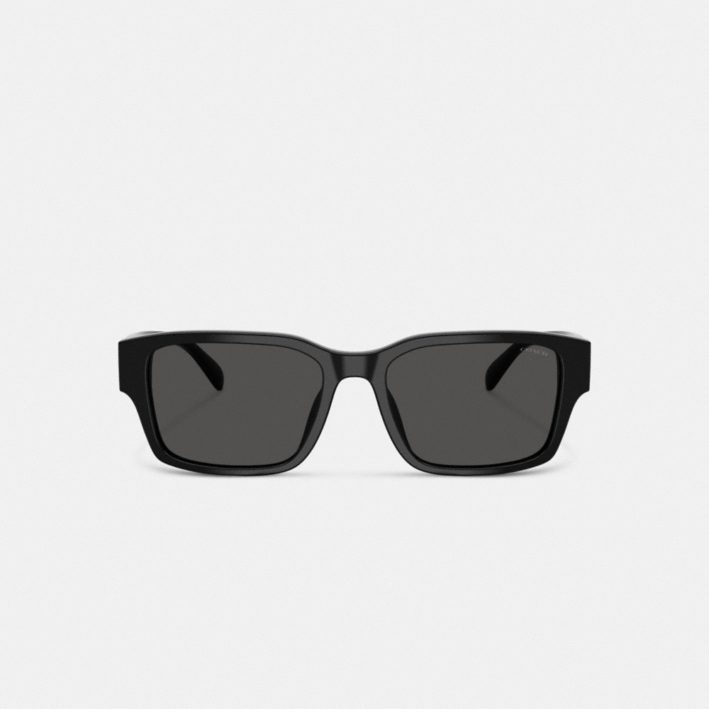 Coach Maxi Sculpted C Narrow Square Sunglasses - Preorder