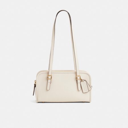 Coach Restored Swing Zip Bag - Preorder — Brass/Chalk