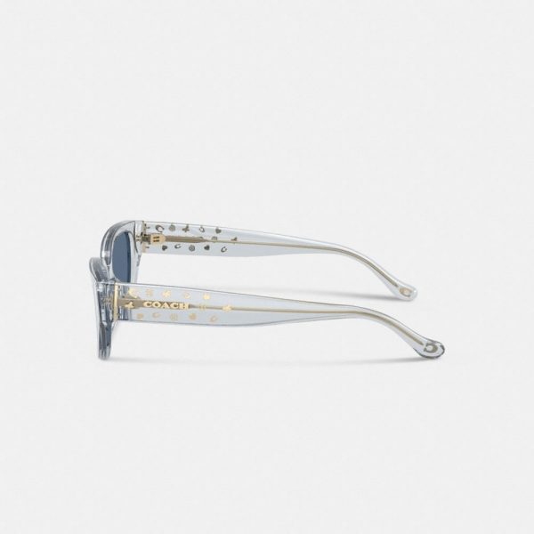 Coach Outlet Charms Narrow Rectangle Sunglasses - Preorder