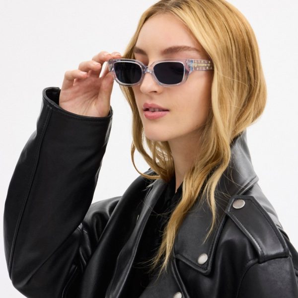 Coach Outlet Charms Narrow Rectangle Sunglasses - Preorder