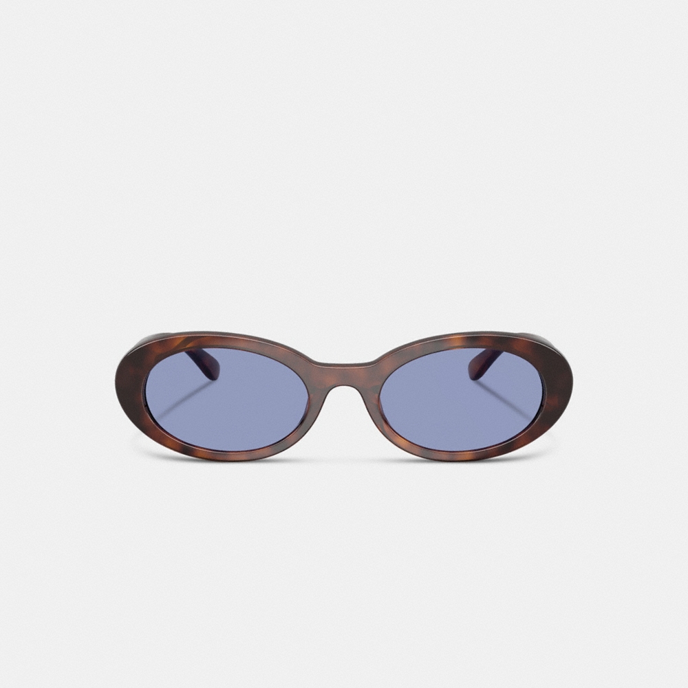 Coach Outlet Narrow Oval Sunglasses - Preorder