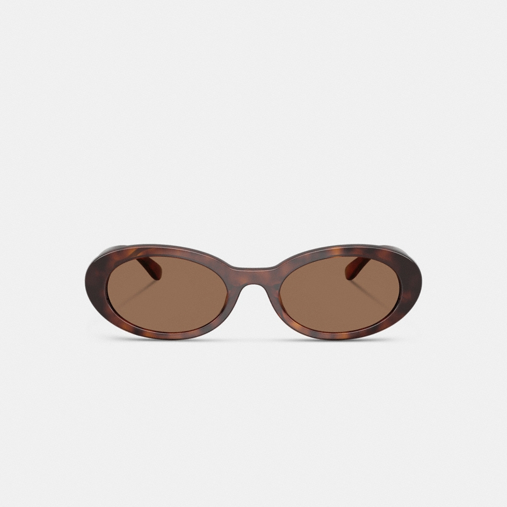 Coach Outlet Narrow Oval Sunglasses - Preorder