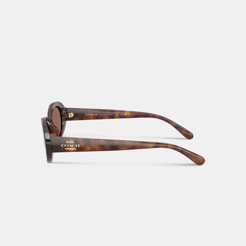 Coach Outlet Narrow Oval Sunglasses - Preorder