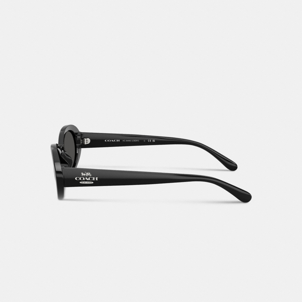 Coach Outlet Narrow Oval Sunglasses - Preorder