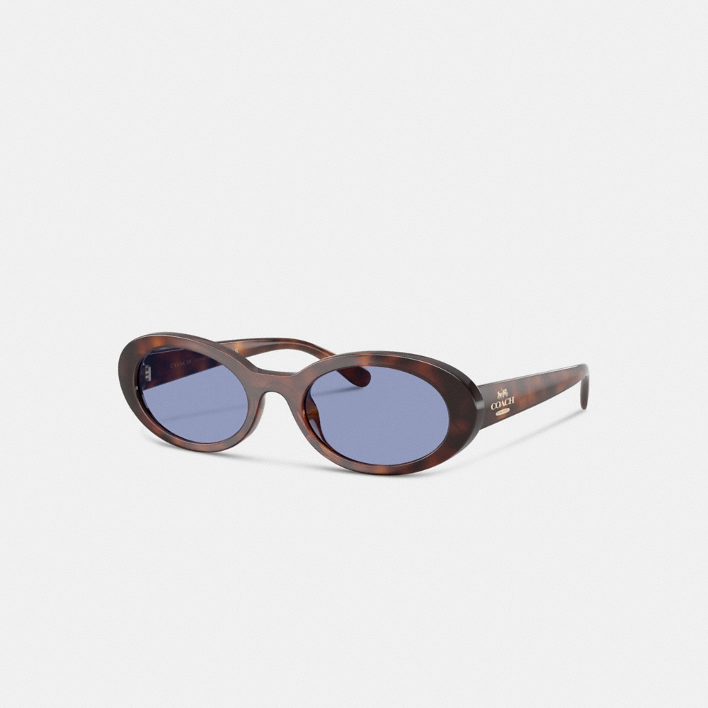 Coach Outlet Narrow Oval Sunglasses - Preorder