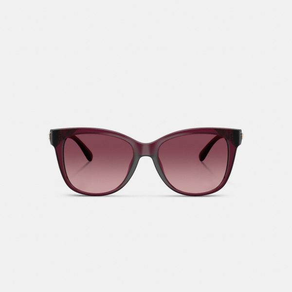 Coach Outlet Signature Heart Oversized Square Sunglasses - Preorder