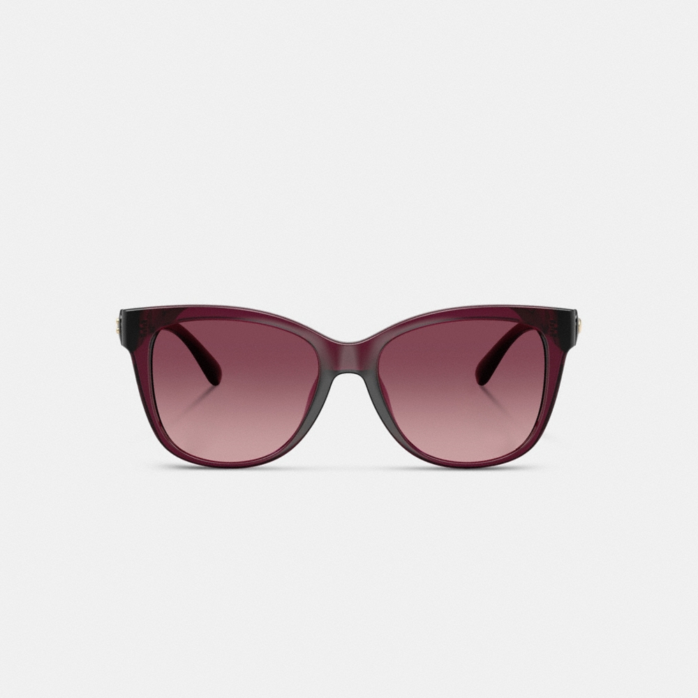 Coach Outlet Signature Heart Oversized Square Sunglasses - Preorder