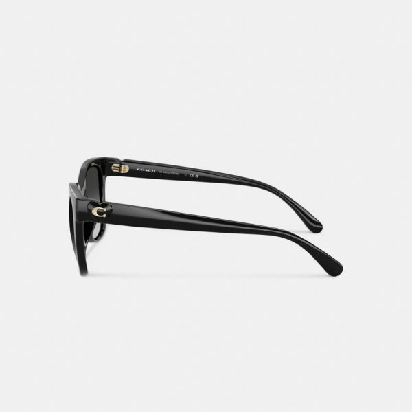 Coach Outlet Signature Heart Oversized Square Sunglasses - Preorder