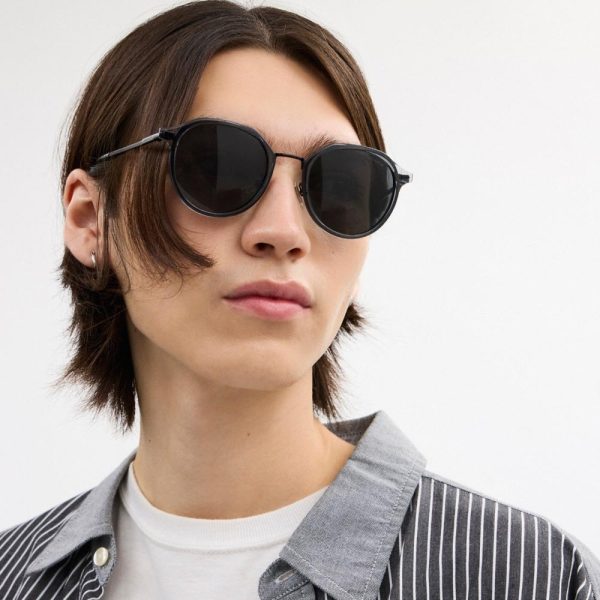 Coach Textured Metal Round Sunglasses - Preorder