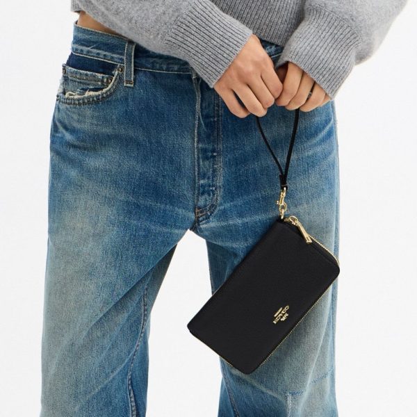 Coach Outlet Long Zip Around Wallet With Detachable Card Case - Preorder