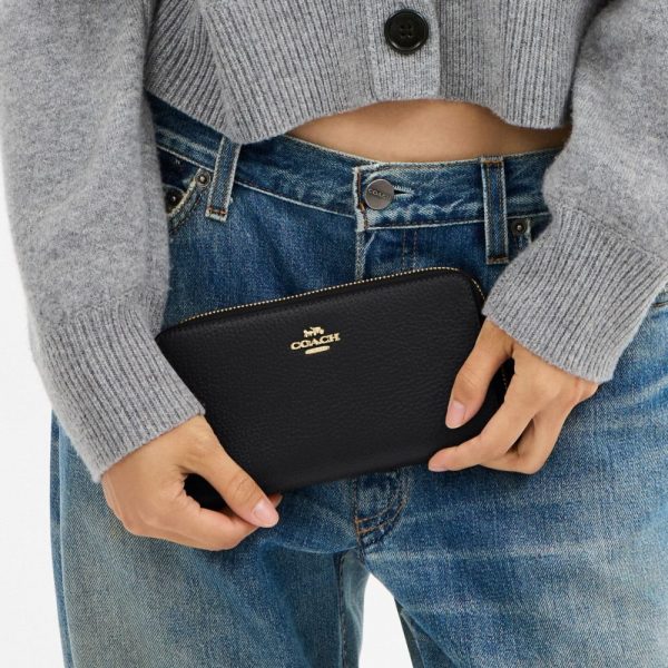 Coach Outlet Long Zip Around Wallet With Detachable Card Case - Preorder
