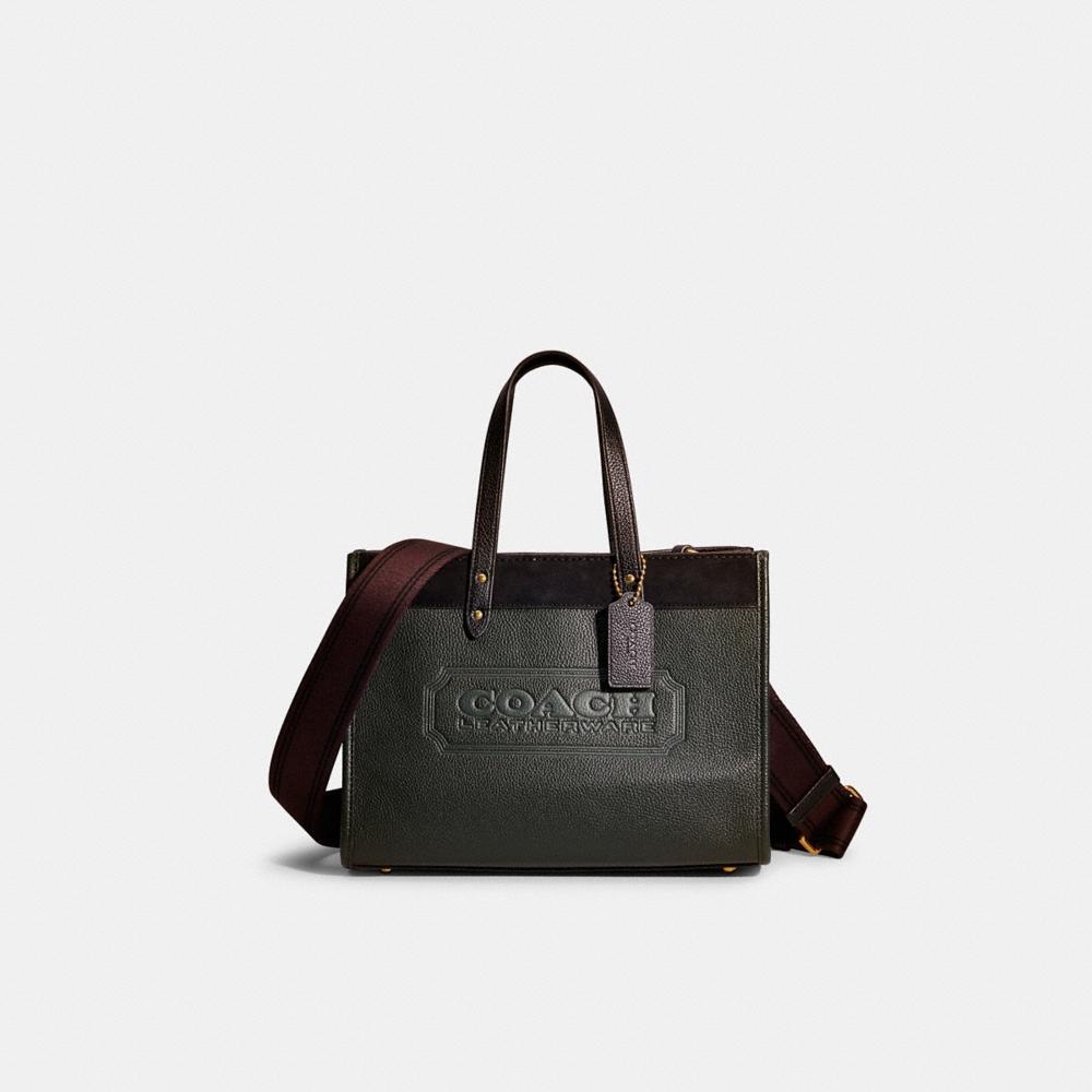 Coach Restored Field Tote 30 In Colorblock With Coach Badge - Preorder