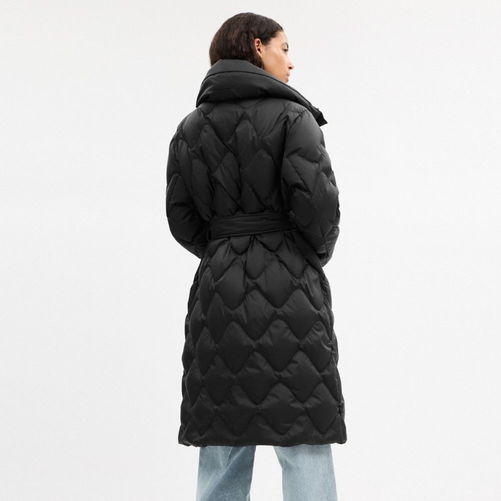 Coach Outlet Quilted Long Puffer - Preorder