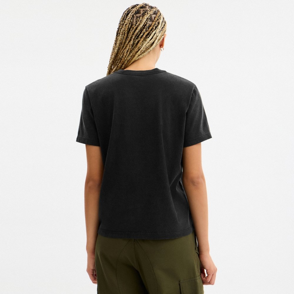 Coach Outlet T-Rex Classic T-Shirt In Organic Cotton - Preorder - Image 3