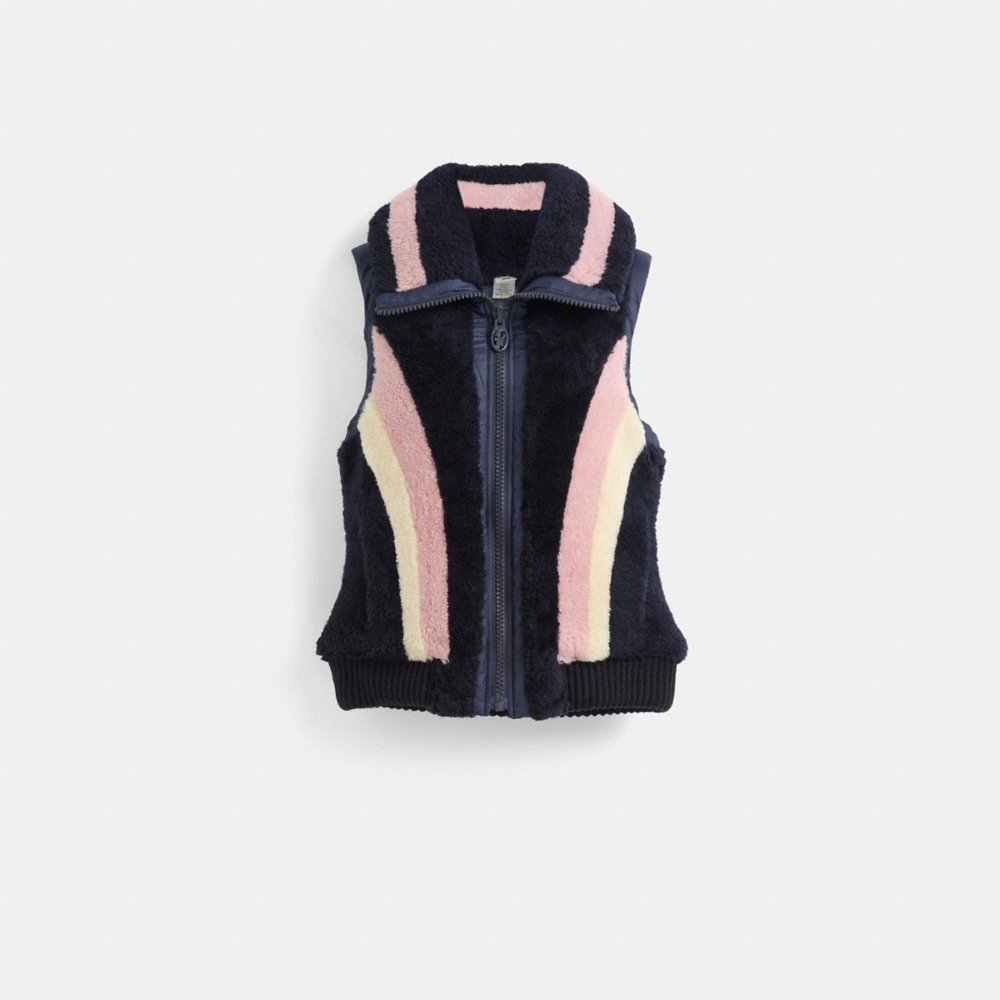 Coach Restored Reversible Shearling Vest - Preorder