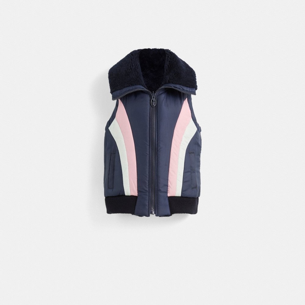 Coach Restored Reversible Shearling Vest - Preorder