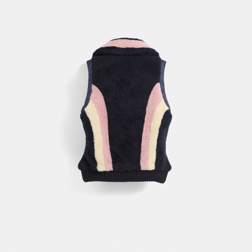 Coach Restored Reversible Shearling Vest - Preorder
