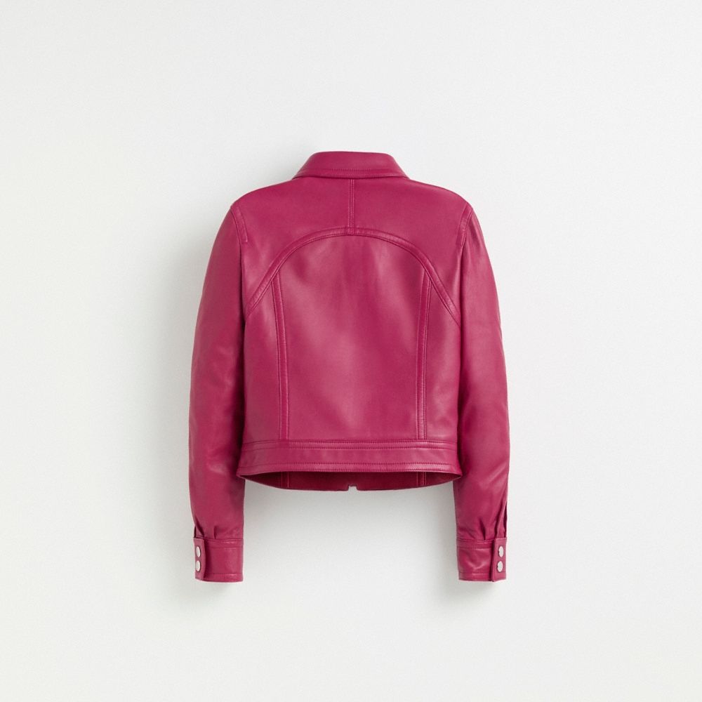 Coach Restored Cropped Leather Blouson - Preorder
