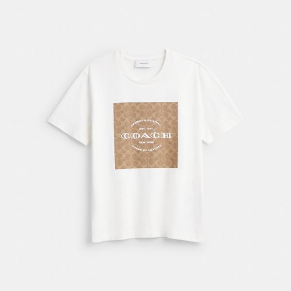 Coach Outlet Signature Square T-Shirt - Preorder