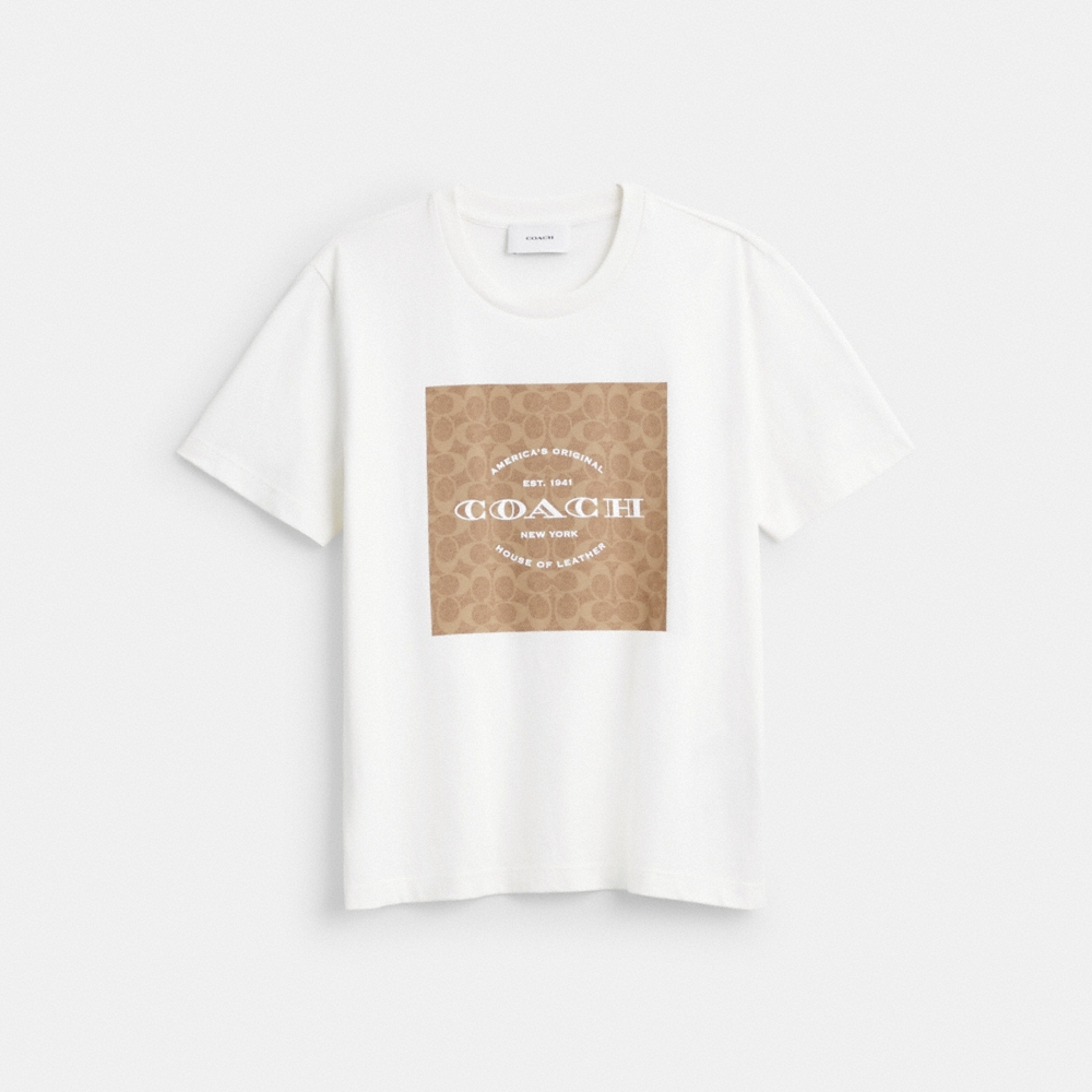 Coach Outlet Signature Square T-Shirt - Preorder