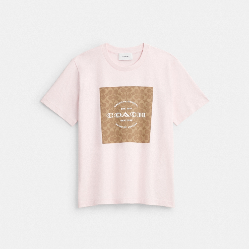 Coach Outlet Signature Square T-Shirt - Preorder